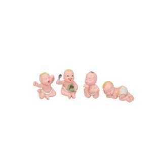 4 Magic Diaper Babies Crying Eating Sleeping Blowing Kisses 90884